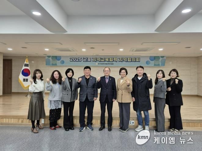 2025 군포 지역교육협력 지역협의회 개최, 군포 지역교육 협력 사업 발전 방향 논의