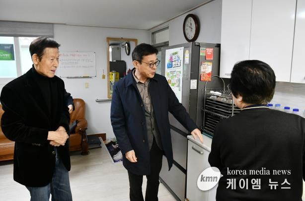 수원시 영통구, 관내 경로당‘한파 쉼터’현장 점검