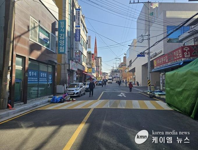파주시, 금정로·시청골목길·금정12길·금정13길 등 가로환경개선사업 완료