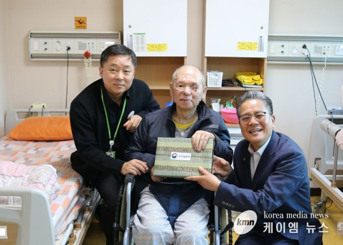 경기북부보훈지청, 연말계기 국가보훈부 장관 명의 위문 실시