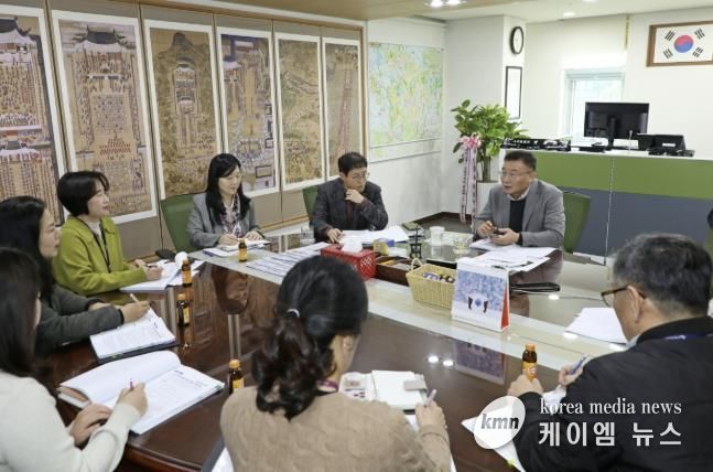 황규돈 신임 수원시 팔달구청장, 주요 업무보고회 개최