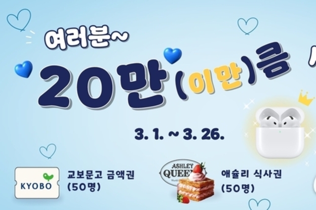 수원특례시 대표 시민 참여 플랫폼 ‘새빛톡톡’, 가입자 수 20만 명 돌파!