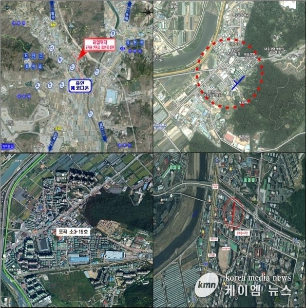 처인구, 도시계획도로 4곳 착공
