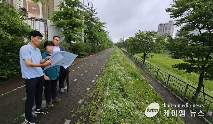 김포시 클린도시사업소장, 공원녹지 주요 현안 현장행정 추진