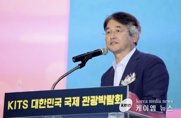 지난해 대한민국 국제 관광박람회에 참석한 이동환 고양특례시장