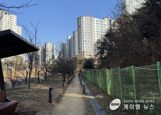 청계동 이음정원 연계 맨발걷기길