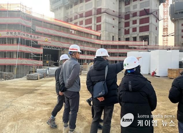 의정부시, 강풍 대응 등 공동주택 공사현장 안전관리 강화