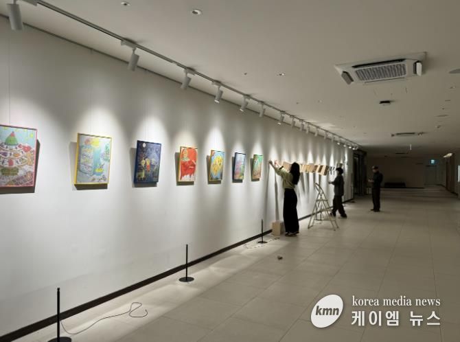 ‘작은 미술관’ 전시 설치 사진