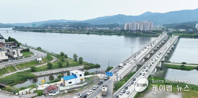 양평대교 합성조감도