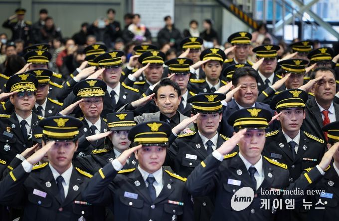 강원소방학교 졸업식(김진태 도지사-강원소방학교)