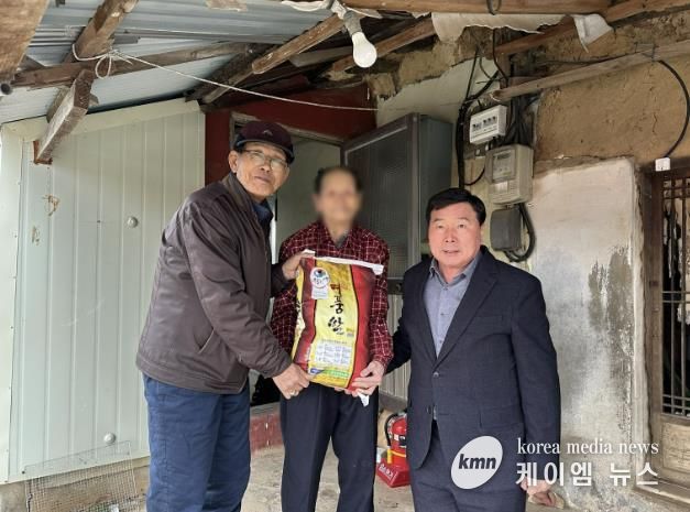 홍성군 장곡면, 사랑의 쌀로 이웃 온정 나눔