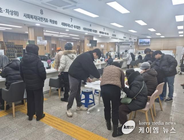 동두천시 불현동, 연초 ‘맞춤형 복지 서비스’ 집중 접수