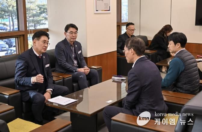 양평군수, 한강유역환경청 방문… 친환경농업인 한강수계관리기금 지원 건의