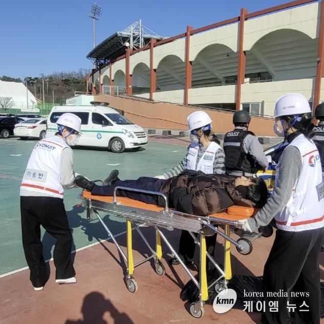 동두천시 보건소, 강력범죄 대비 신속대응반 출동 모의훈련 실시