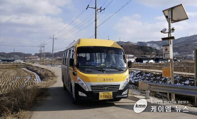 홍성군, 마중버스 확대 운영