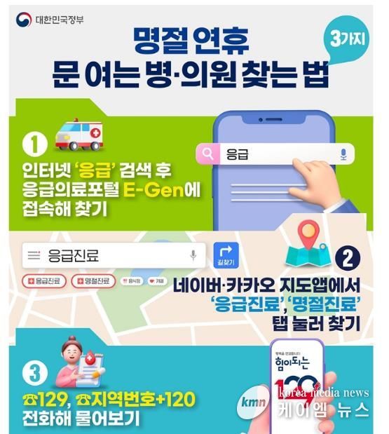 평택시, 설 연휴 비상진료대책 마련(2월 14~18일)