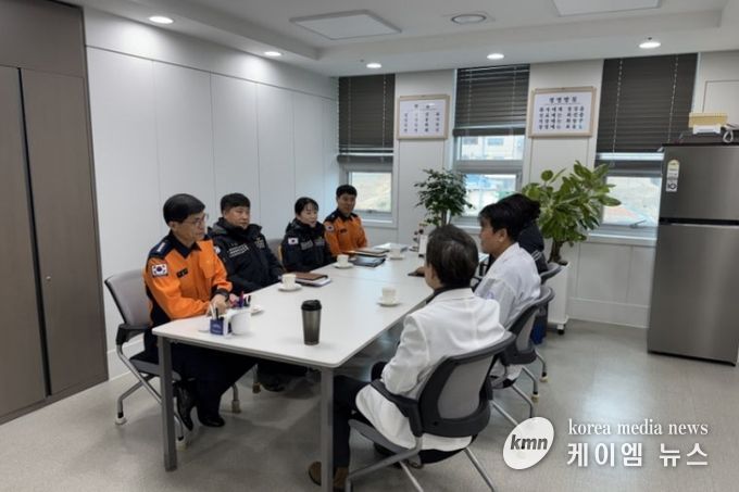 홍성소방서, 홍성의료원과 중증응급환자 대응 간담회 개최