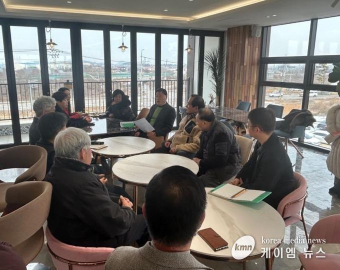 평택시 안중출장소, 서부지역 5개 읍면 단체장과 간담회 개최