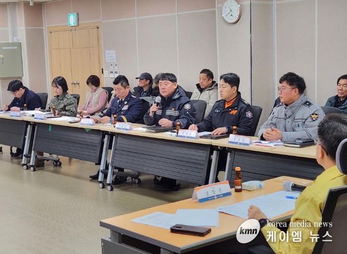 안성시, 산불재난 대비 주민대피계획 유관기관 회의 실시