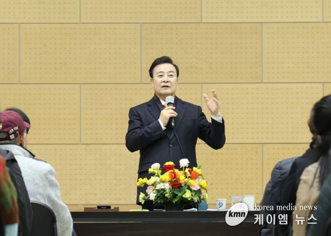 김성제 의왕시장 새해 시정 설명회