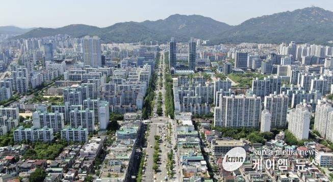 안양 평촌신도시 전경