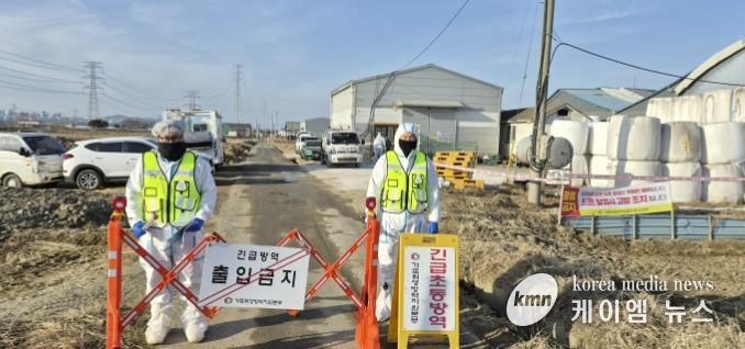 구제역 발생 농가 현장