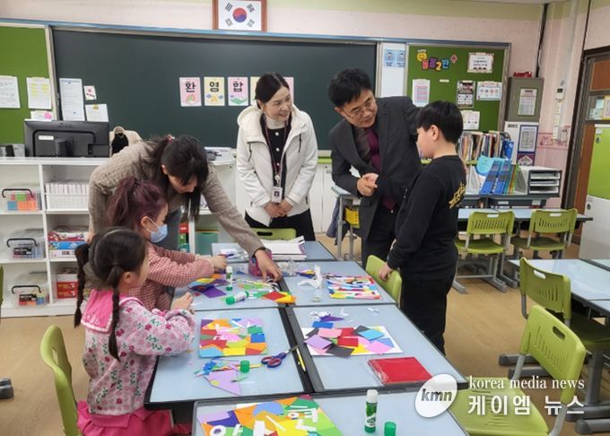 도교육청 홍정표 제2부교육감 학교 현장 방문