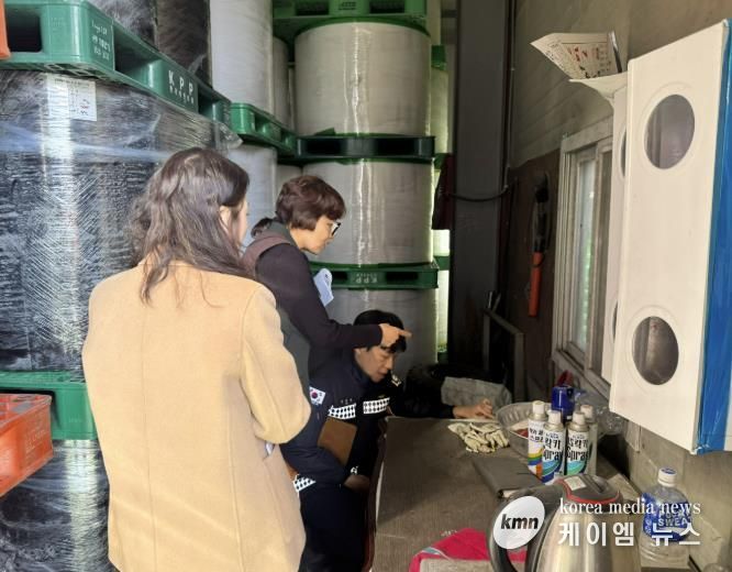 용인특례시는 3월말까지 가연성 폐기물 재활용업소 화재예방 합동 컨설팅을 진행하고 있다