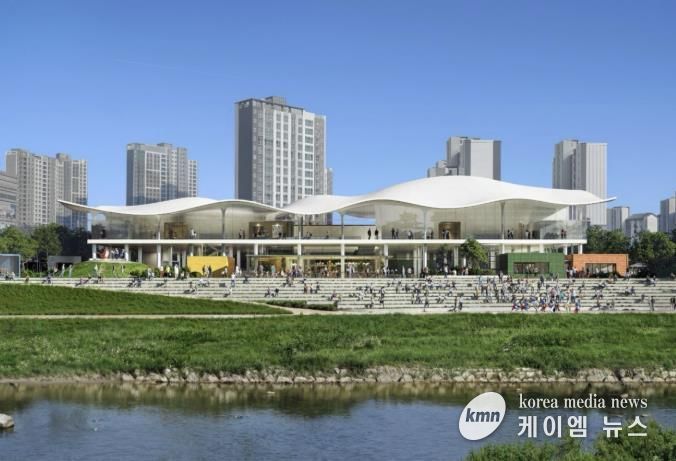 화성시립미술관 국제지명 설계공모 최종 선정작 조감도