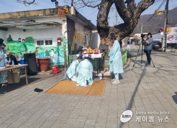 이천시, 백사면 경사1리 마을 안녕 기원 ‘느티나무 동제’ 성황