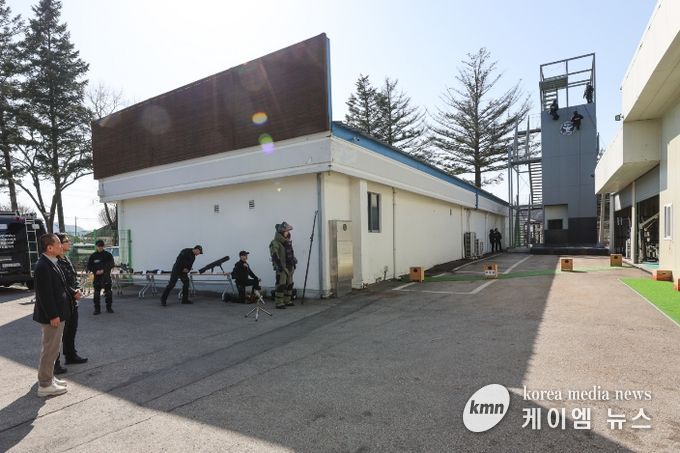 강원특별자치도, 강원경찰특공대 치안 현장 점검