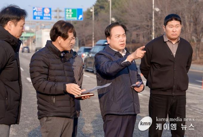 오산시, 세교6단지 남측 서부로 진입램프 현장점검