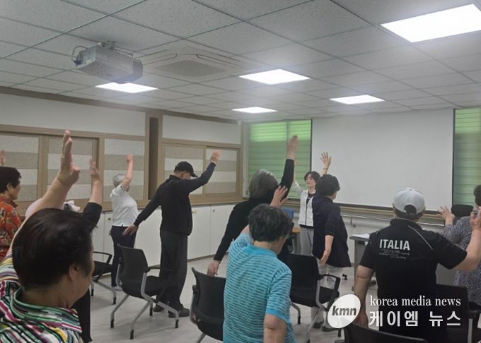 남양주풍양보건소, 별내보건지소서 어르신 운동교실 ‘활기찬 인생 스텝업’운영