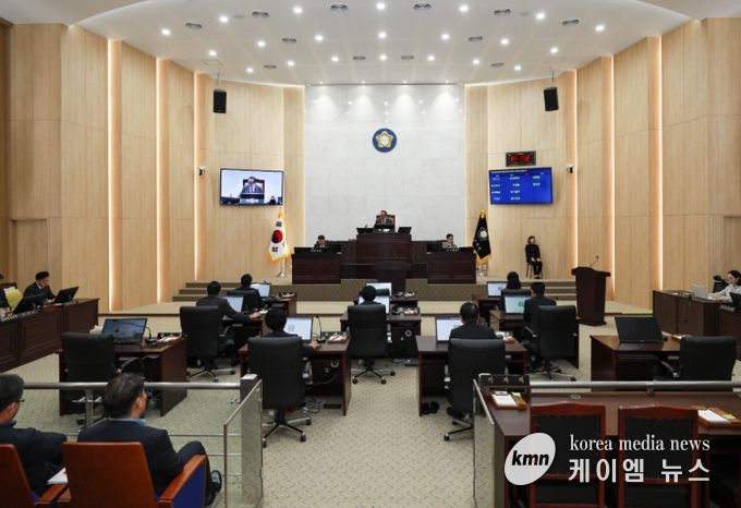 예산군의회, 제9대 마지막 임시회