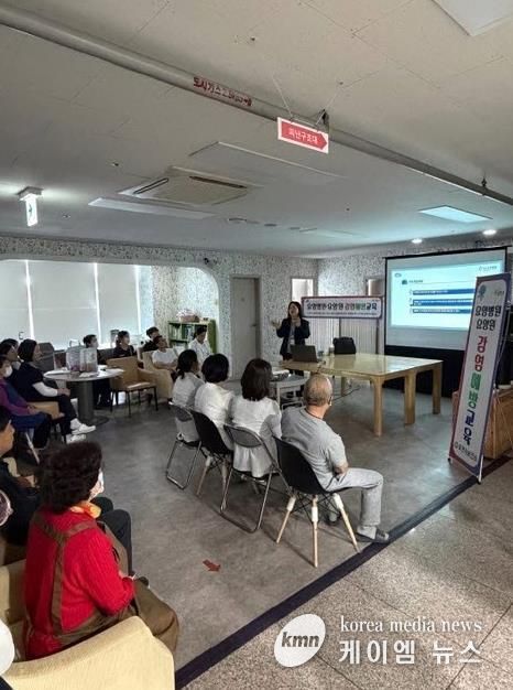 포천시보건소, 요양병원 등 감염취약시설 종사자 감염병 예방 교육 실시