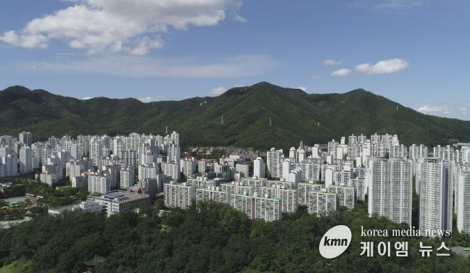 산본신도시 전경