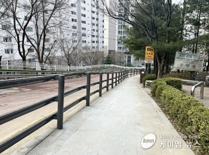 의왕시, 기상이변 대응위한 학생 통학로 열선 설치