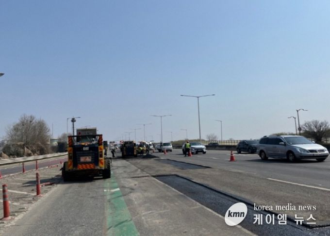 포트홀 정비공사 후