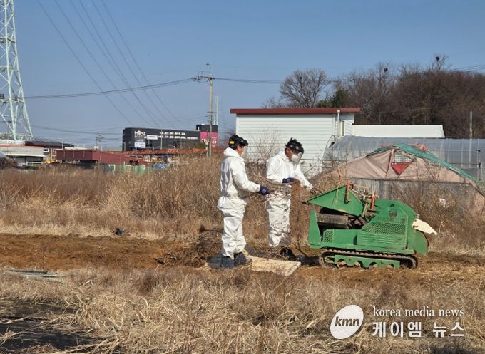 영농부산물 파쇄 지원사업