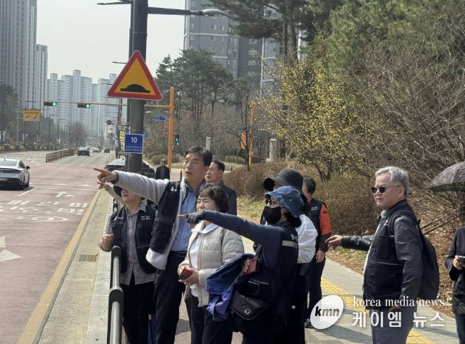 수원시 장안구 정자1동, ‘찾아가는 마을 톡(Talk)파원’순찰 진행