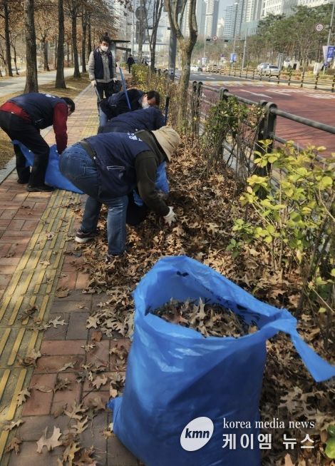 수원시 영통구 광교2동, 호우대비 대청소 실시