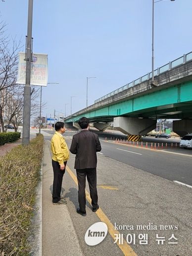 여름철 풍수해 대비 침수 우려 도로 현장점검 실시