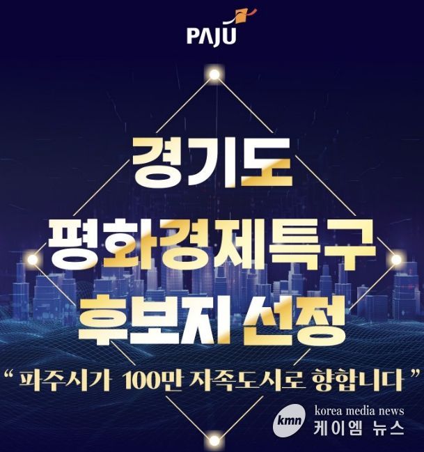 파주시, 경기도 평화경제특구 후보지 선정 쾌거