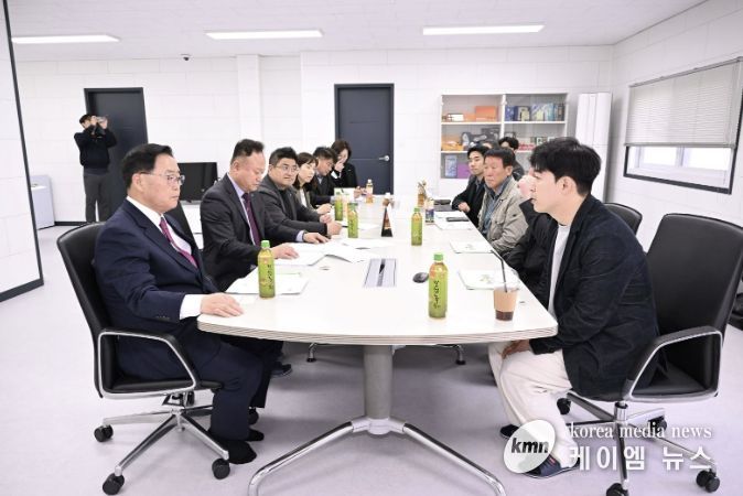 양주시, 한방 제약 기업 동양허브그룹 방문해 기업애로 논의