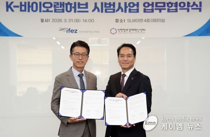 K-바이오랩허브 시범사업 업무협약 체결