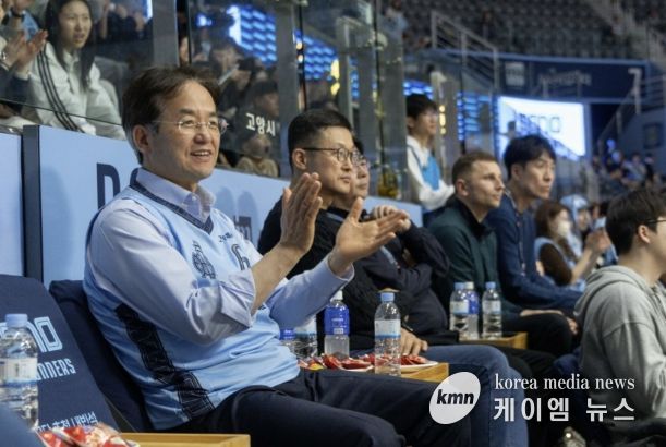 3월 15일 열린 고양 소노 스카이거너스 홈경기