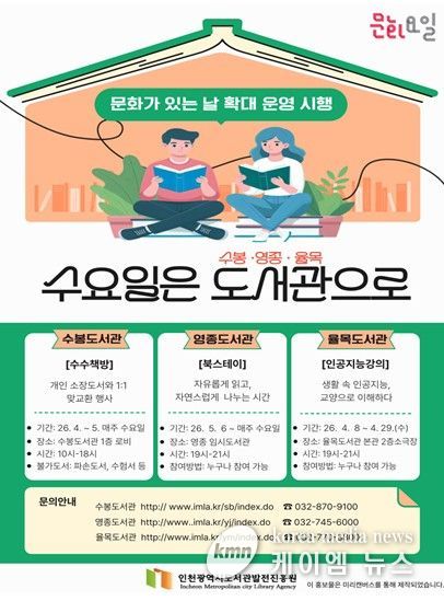 문화가 있는 날 홍보물