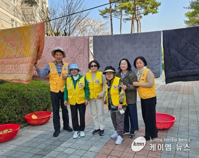 고양시 원신동 적십자봉사회, 이웃 위한 '빨래 봉사' 실시