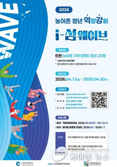 2026 인천 섬 웨이브 포스터