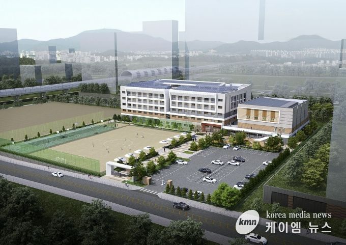 신설 학교 조감도